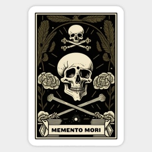 Memento Mori Tarot Sticker